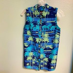 Harley Davidson sleeveless top